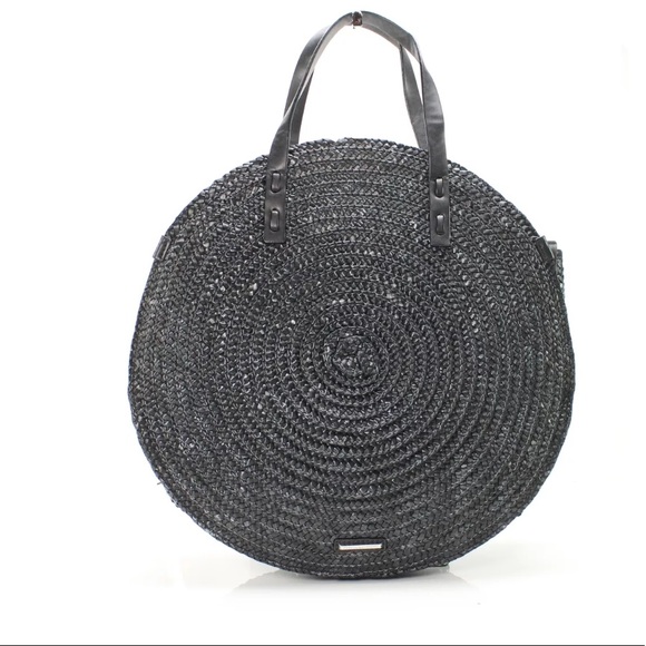Rebecca Minkoff Handbags - Rebecca Minkoff Circle Tote Straw Large